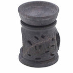 Kleine speksteen Oliebrander 8cm