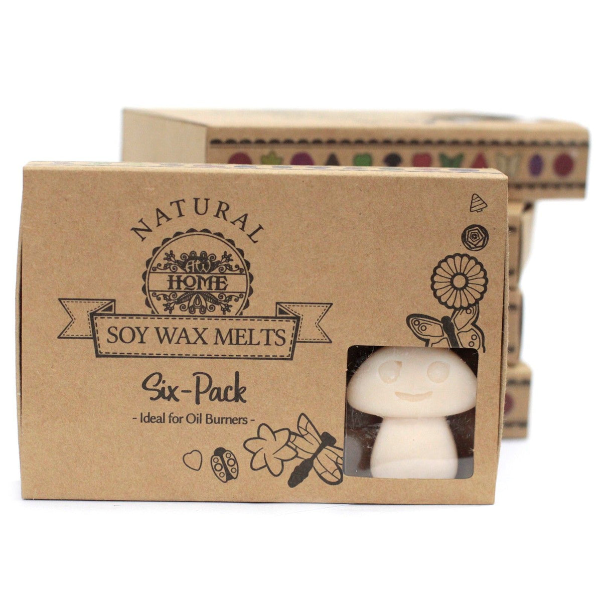 Waxmelts vanille en nootmuskaat – 6 stuks