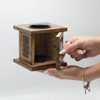 Grote Mango Box Brander – Boeddha