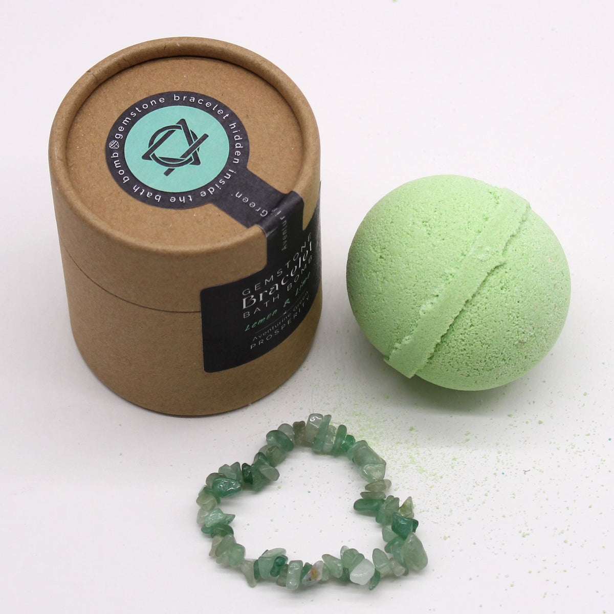 Green Aventurine Gem Bracelet bruisballen