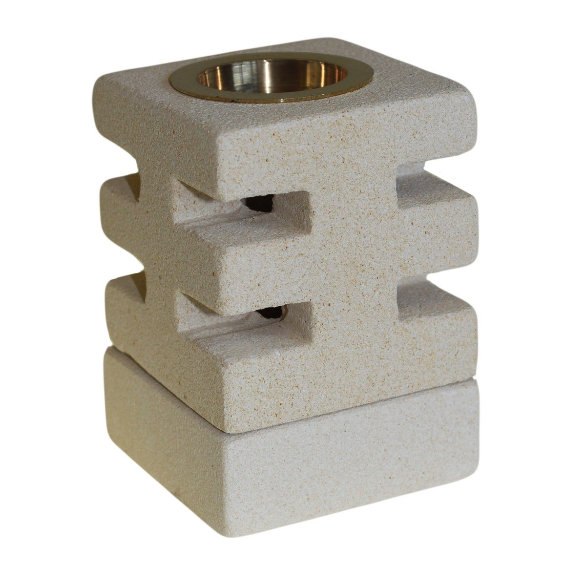 Stone Oliebrander – abstracte uitsparingen