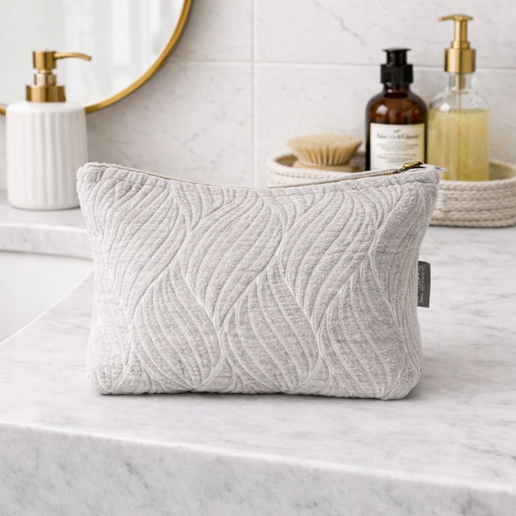 Nomad Sari Indian Jacquard Toilettas  - Moonlit Weave