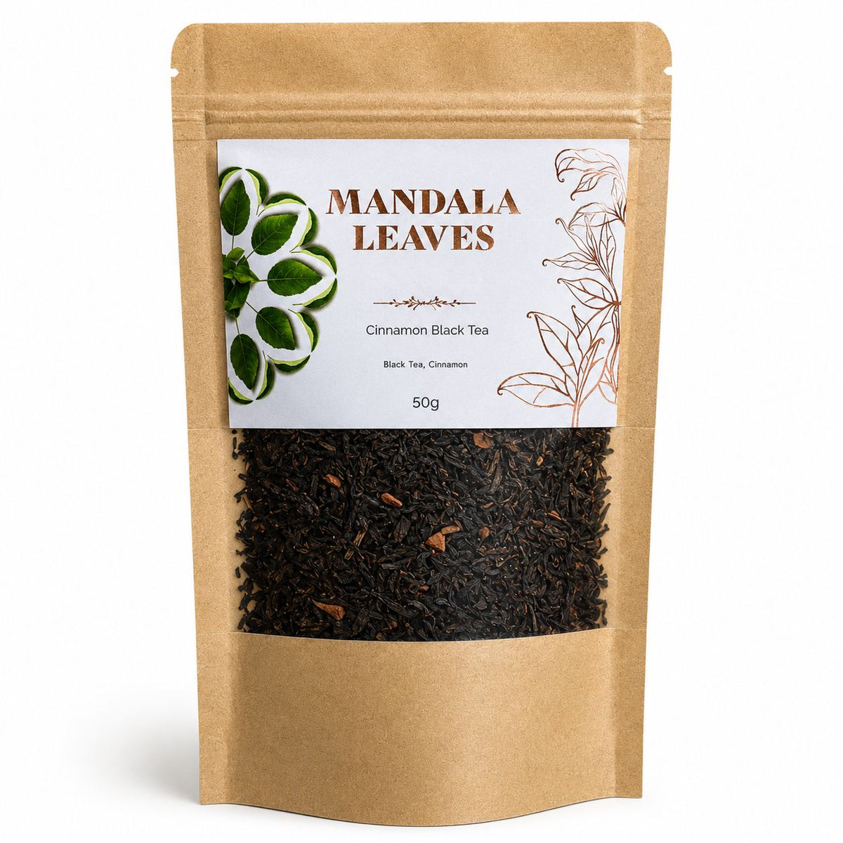 Biologische kaneel zwarte thee - 50 g