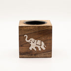 Vierkante mangohout Oliebrander – olifant