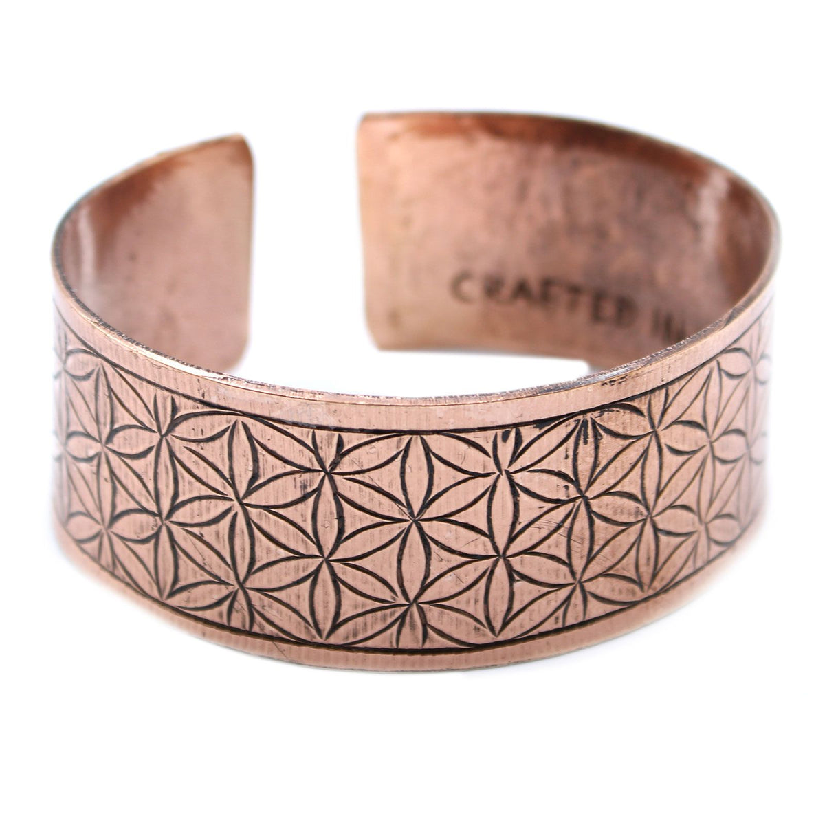 Koperen Tibetaanse armband Flower of Life