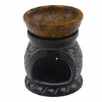 Speksteen Oliebrander 10cm – mandalabloem