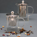 Glazen theepot met infuser – Tower-vorm – 350 ml