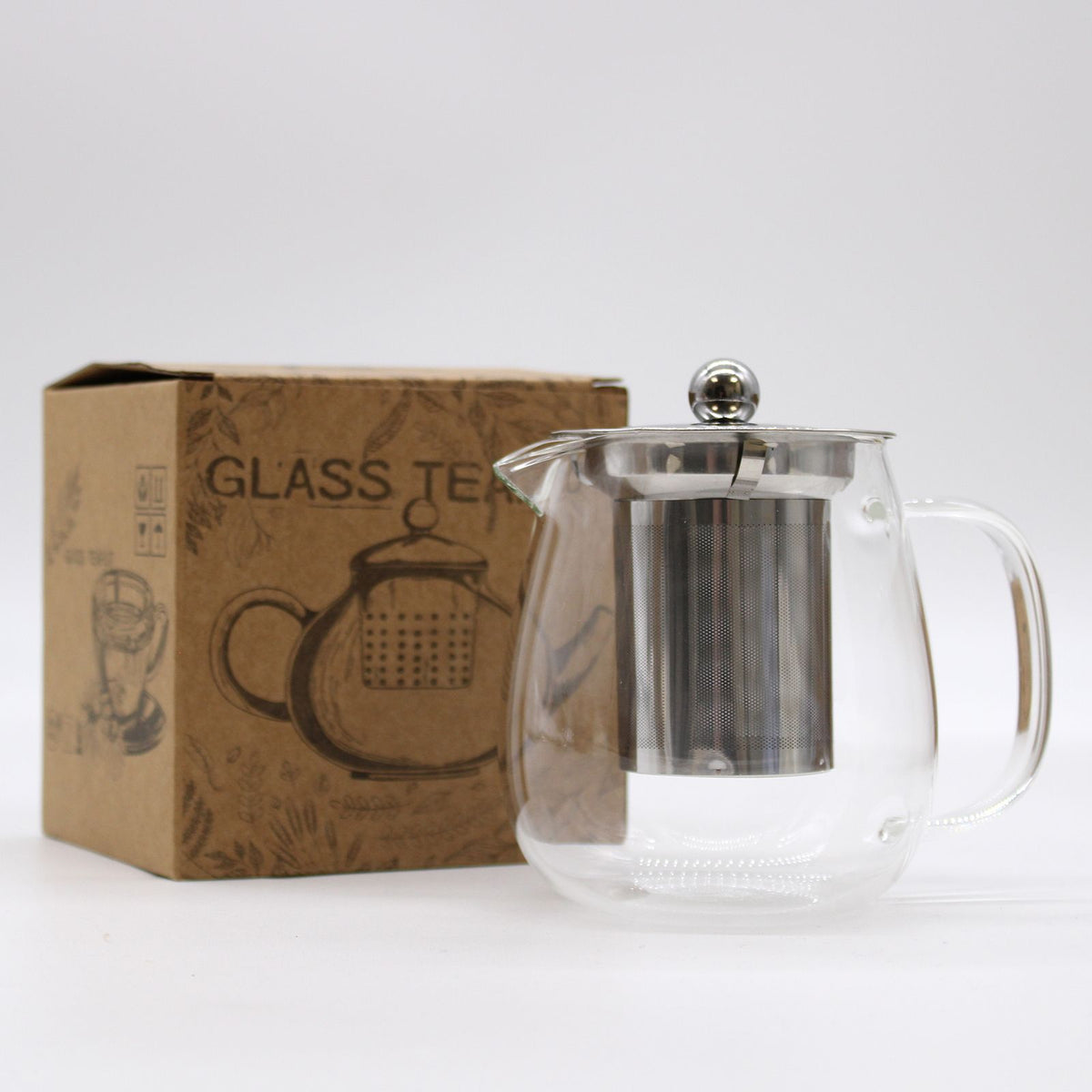 Glazen theepot met infuser – Contemporary – 550 ml