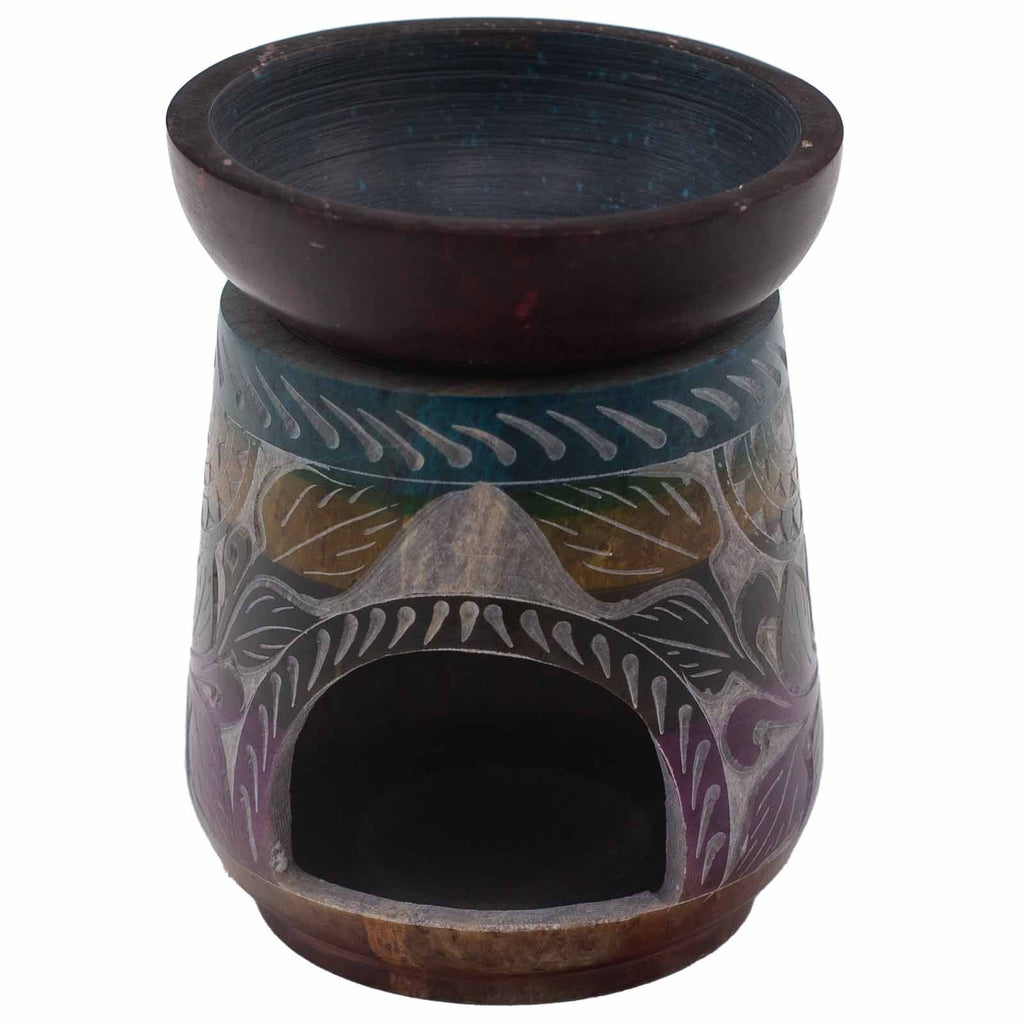 Grote speksteen Oliebrander 13x10cm – olifant – Five Colours