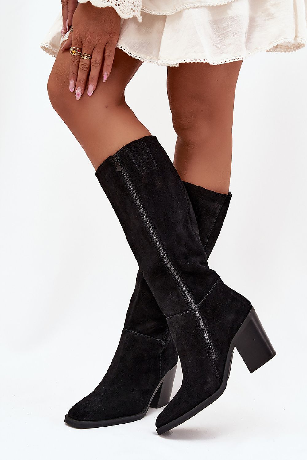 Laarzen met hoge hakken model 216797 Step in style 