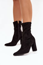 Laarsjes met hoge hak model 217736 Step in style 