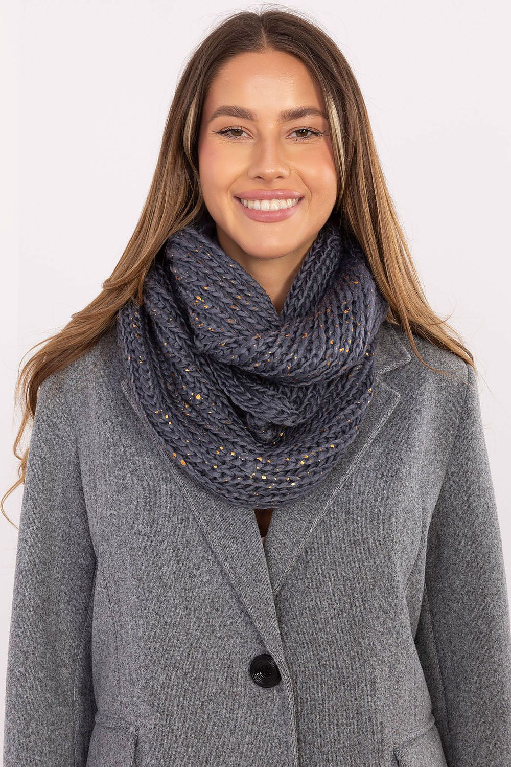  Loop Shawl model 220375 Factory Price 