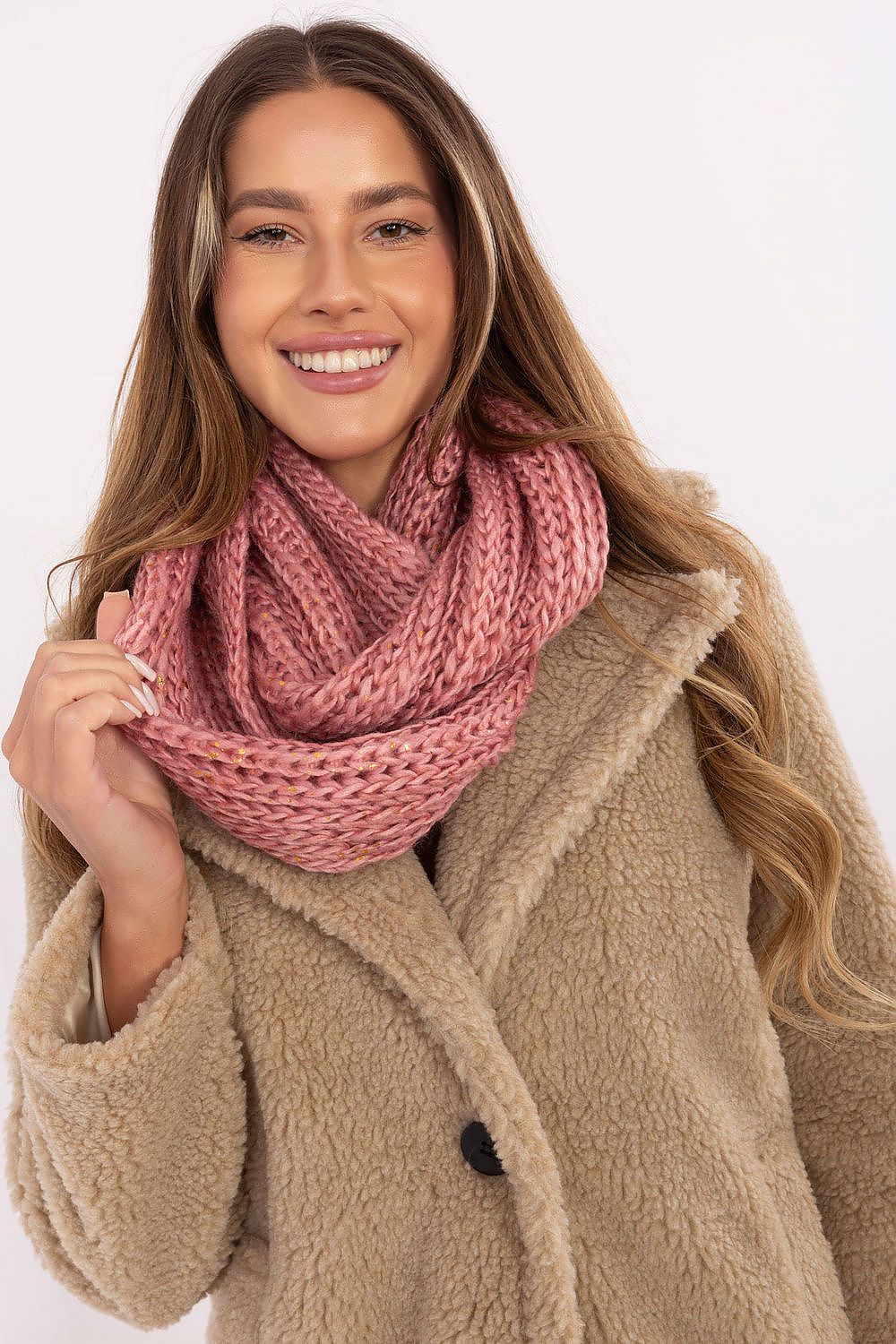  Loop Shawl model 220377 Factory Price 