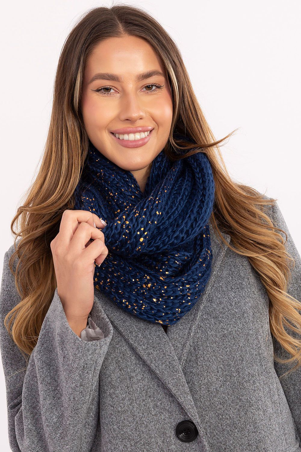  Loop Shawl model 220378 Factory Price 