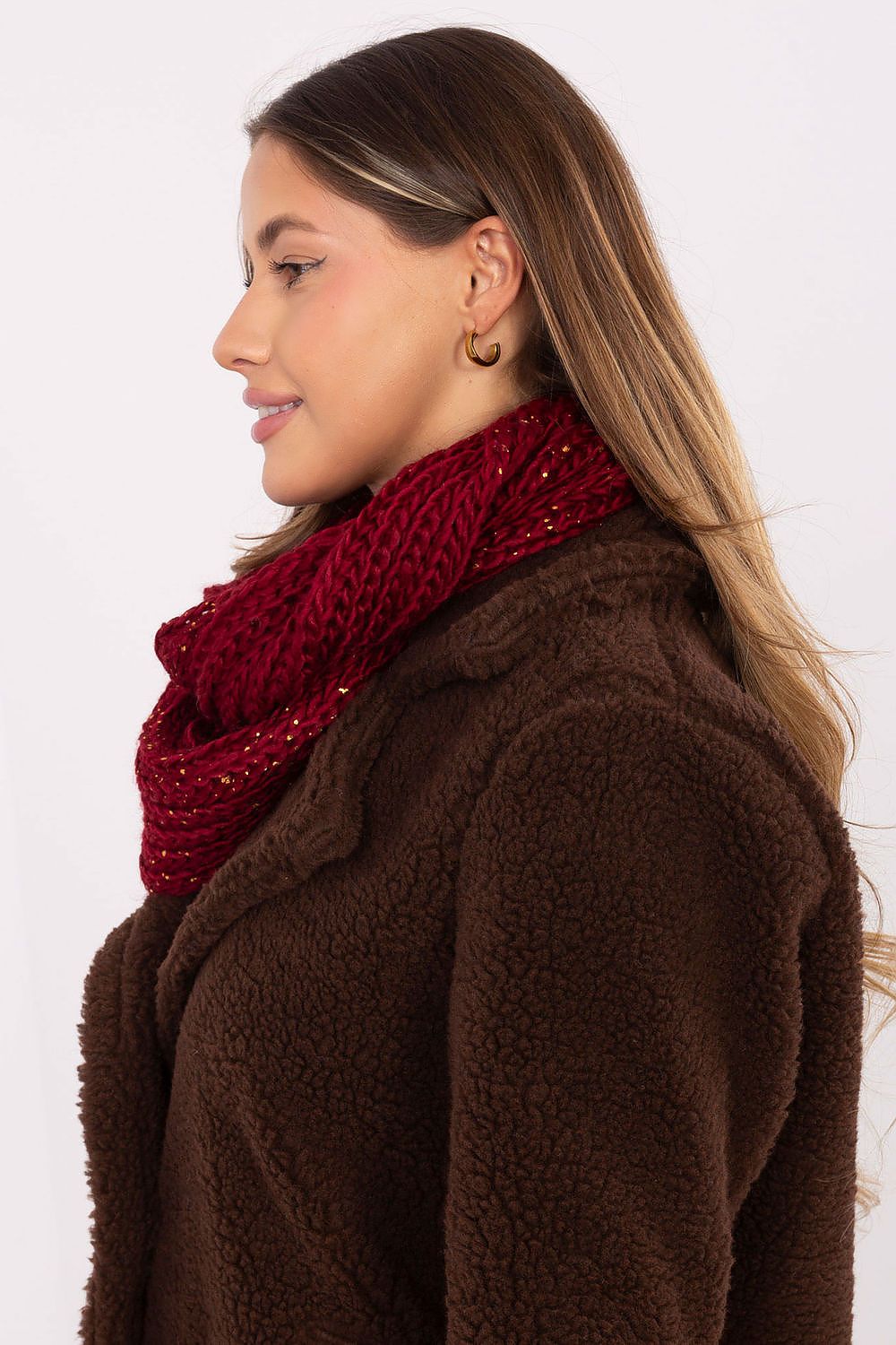  Loop Shawl model 220381 Factory Price 