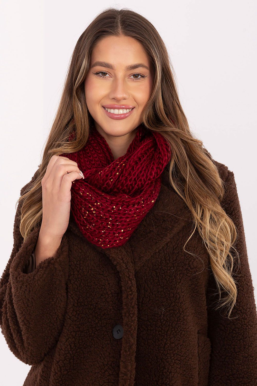  Loop Shawl model 220381 Factory Price 