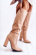 Laarzen met hoge hakken model 220511 Step in style 