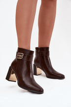 Laarsjes met hoge hak model 220693 Step in style 