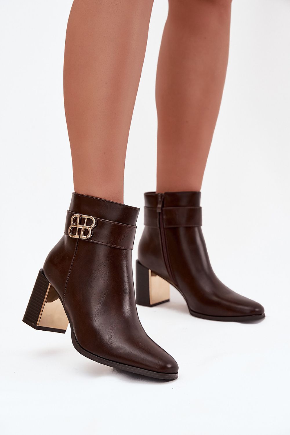 Laarsjes met hoge hak model 220693 Step in style 