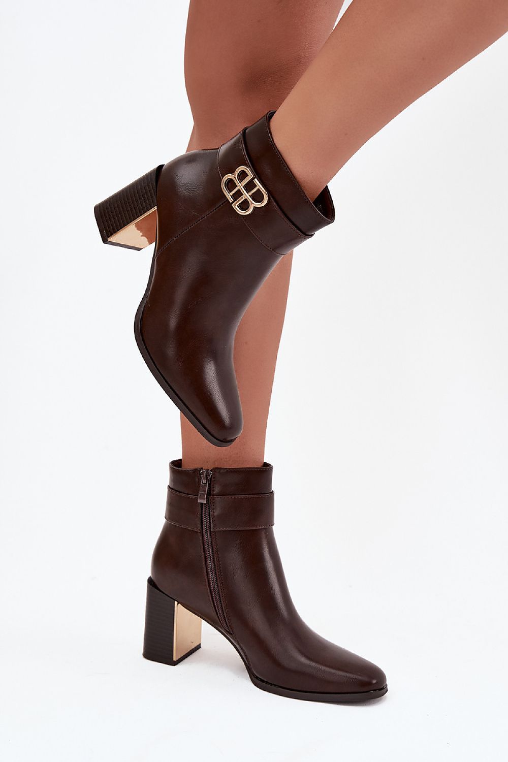 Laarsjes met hoge hak model 220693 Step in style 