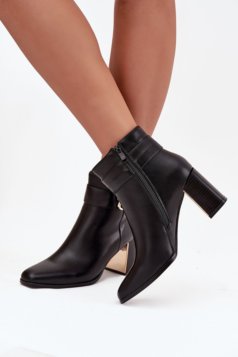 Laarsjes met hoge hak model 220694 Step in style 