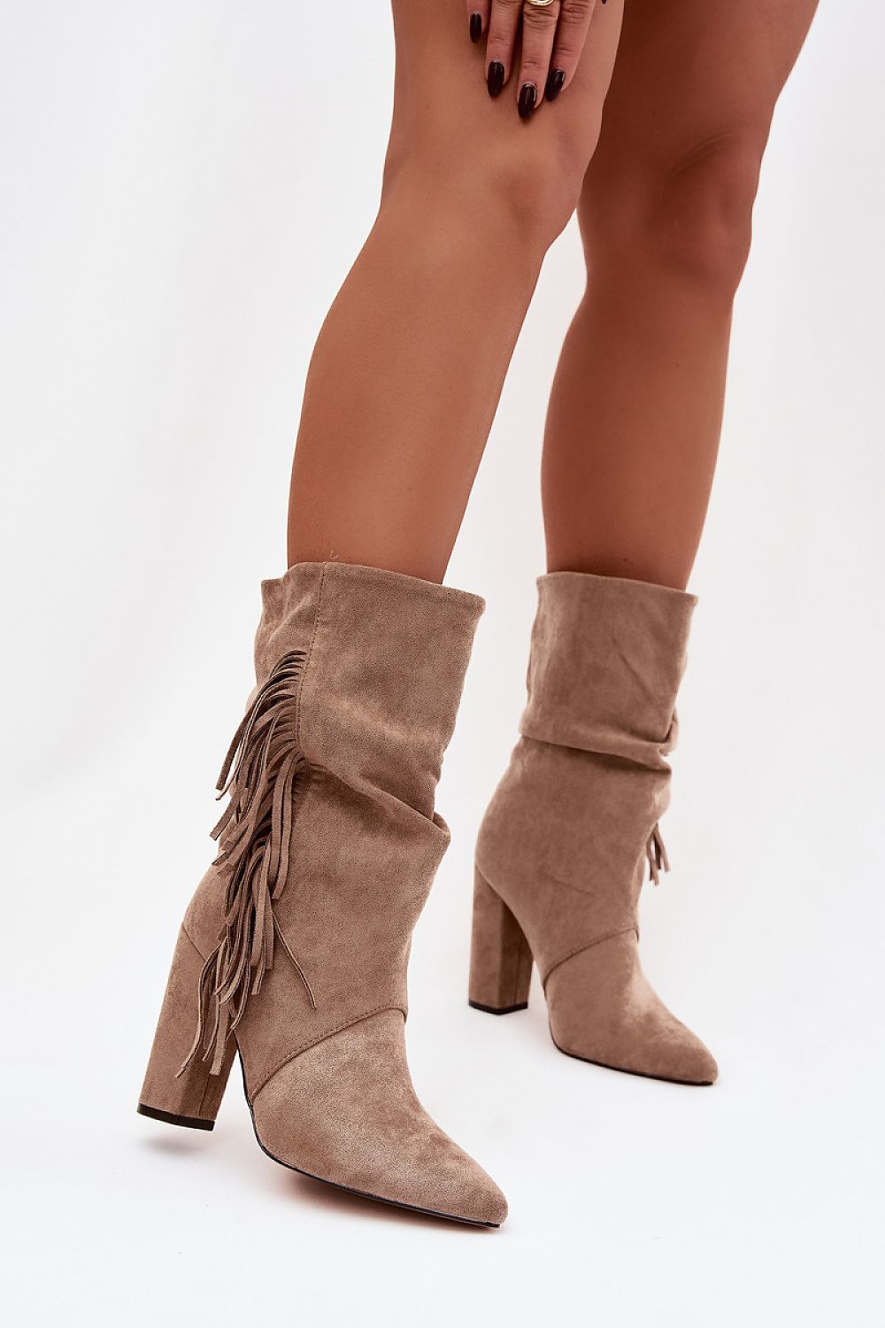 Laarsjes met hoge hak model 221128 Step in style 