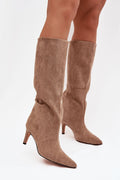 Laarzen met hoge hakken model 221146 Step in style 