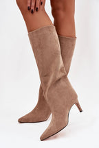 Laarzen met hoge hakken model 221146 Step in style 