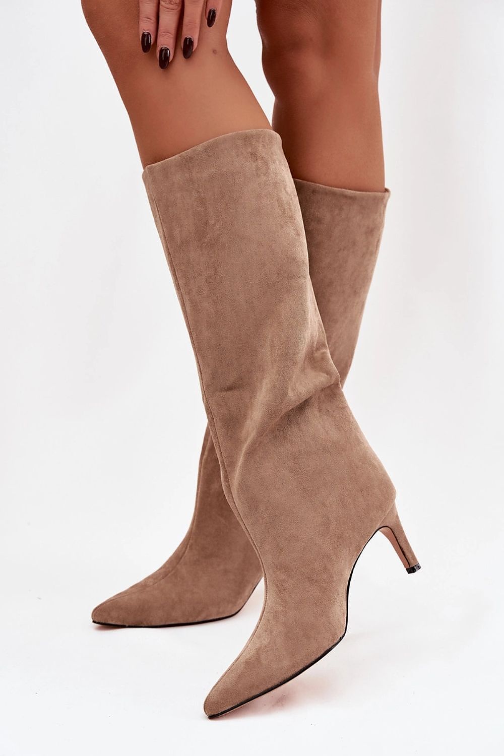 Laarzen met hoge hakken model 221146 Step in style 