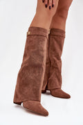 Laarzen met hoge hakken model 221530 Step in style 