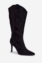 Laarzen met hoge hakken model 221906 Step in style 