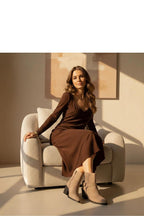  Laarsjes met hoge hak model 222049 Solea 