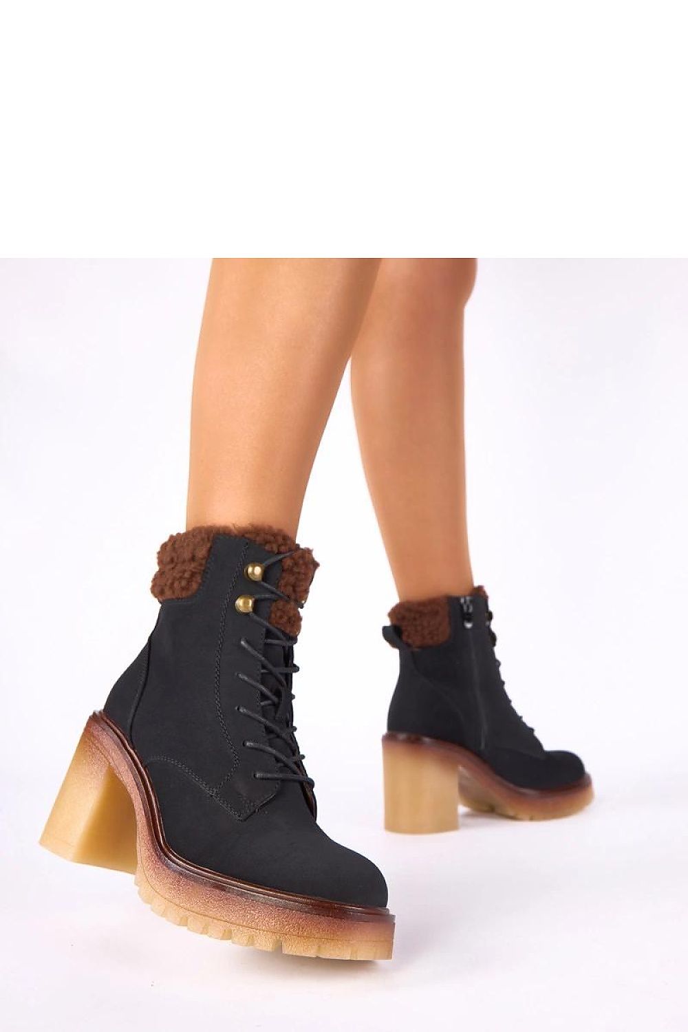  Laarsjes met hoge hak model 222347 Solea 
