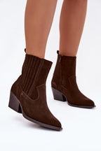 Laarsjes met hoge hak model 222486 Step in style 