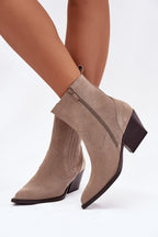 Laarsjes met hoge hak model 222487 Step in style 