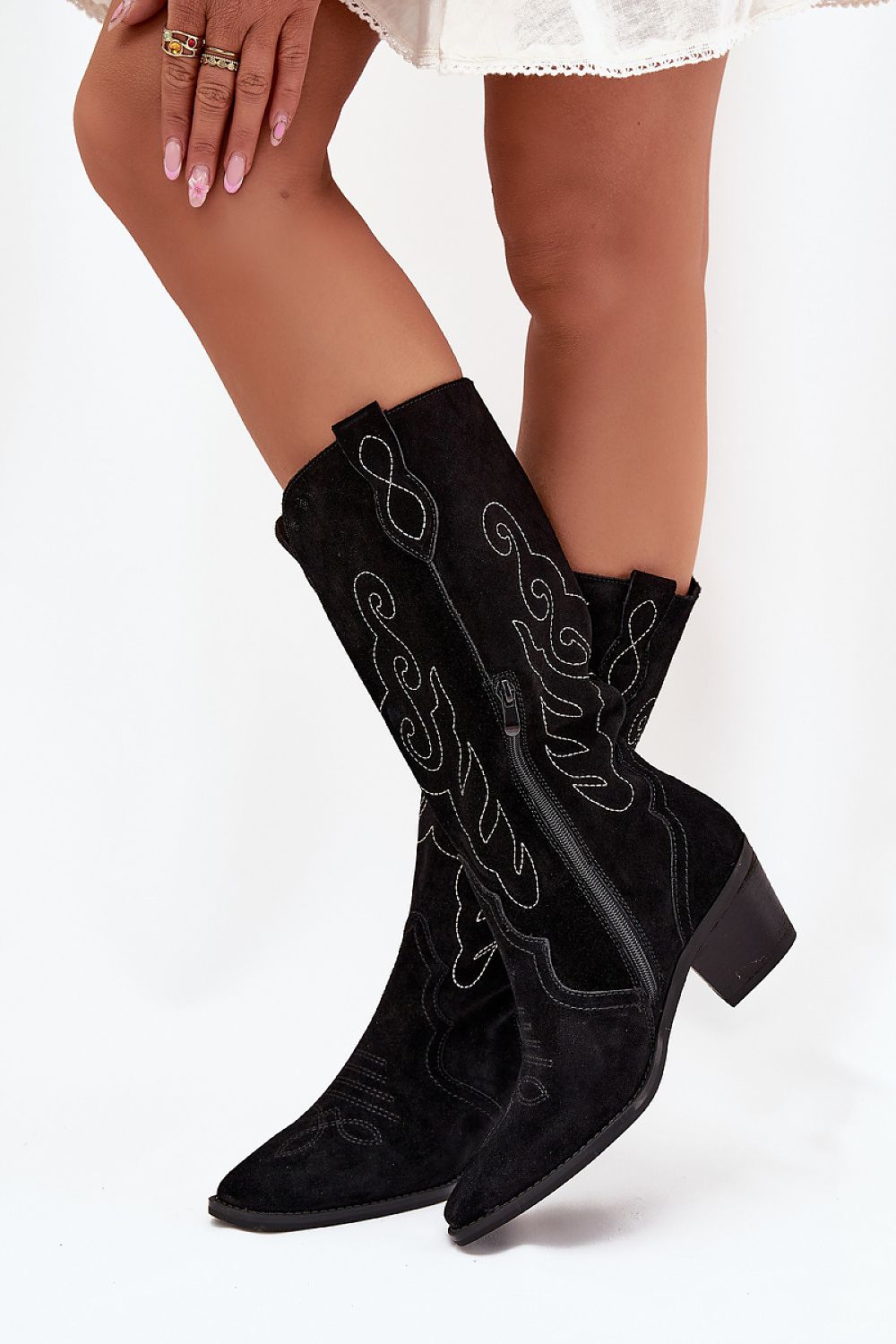 Laarzen met hoge hakken model 222538 Step in style 