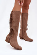 Laarzen met hoge hakken model 223001 Step in style 