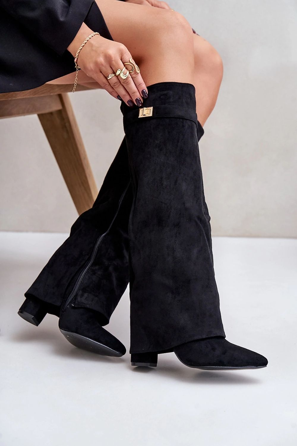Laarzen met hoge hakken model 223003 Step in style 