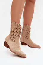 Laarsjes met hoge hak model 223853 Step in style 