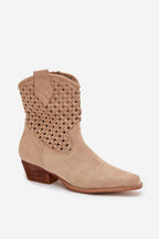 Laarsjes met hoge hak model 223853 Step in style 