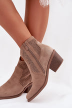 Laarsjes met hoge hak model 224428 Step in style 