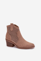Laarsjes met hoge hak model 224428 Step in style 