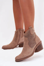 Laarsjes met hoge hak model 224428 Step in style 
