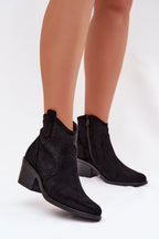 Laarsjes met hoge hak model 224621 Step in style 