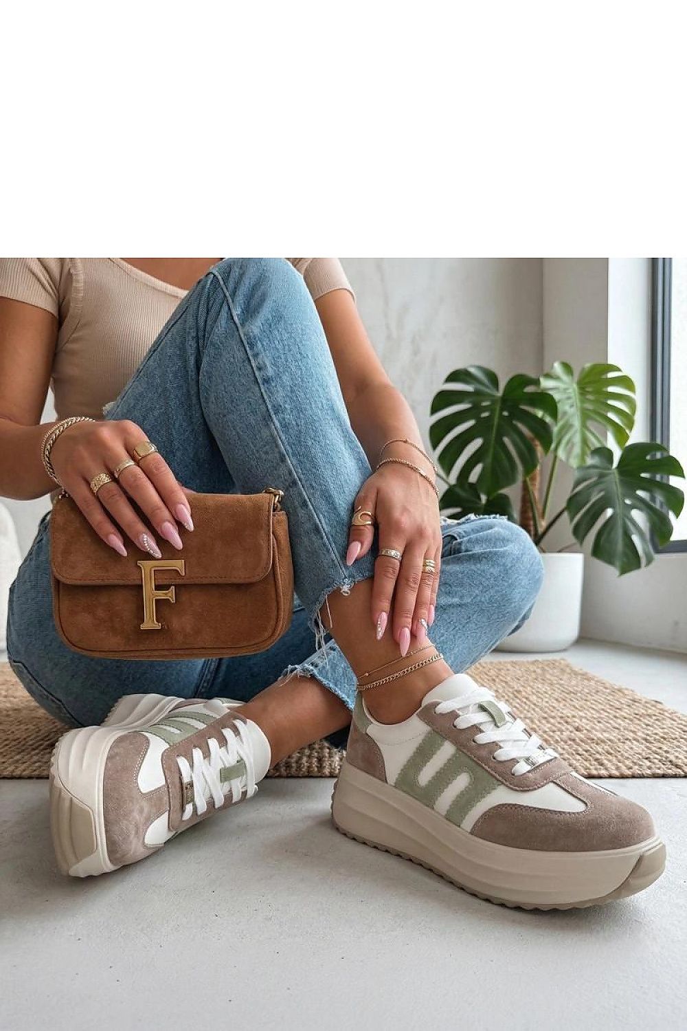  Sportchoenen op een platform model 226029 Solea 