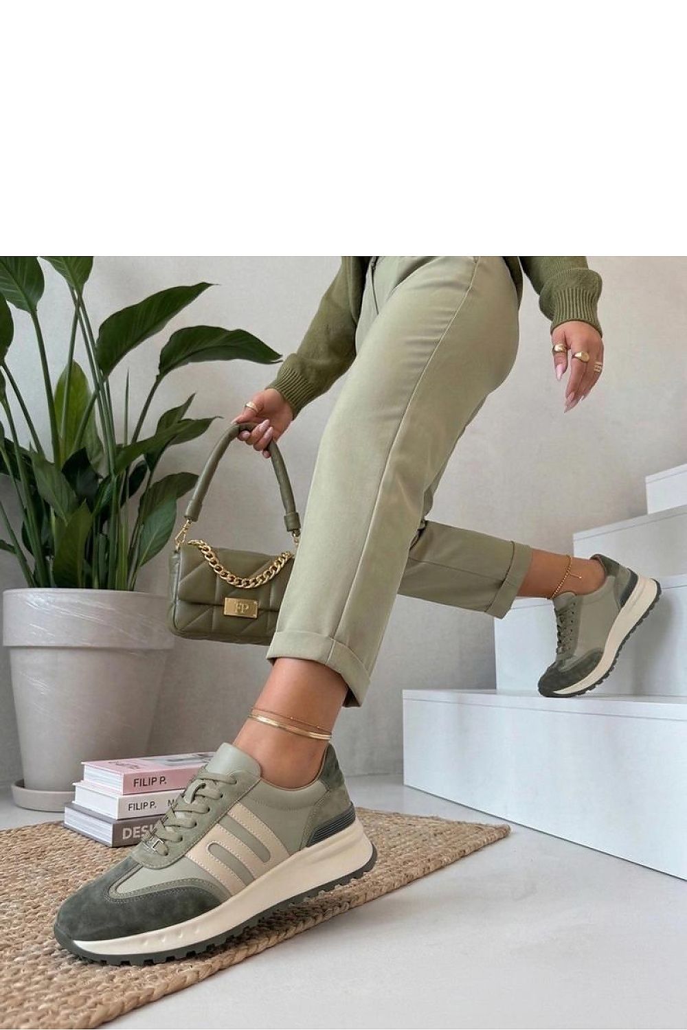  Sportchoenen op een platform model 226034 Solea 