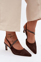 sandalen op hak model 229714 Step in style 