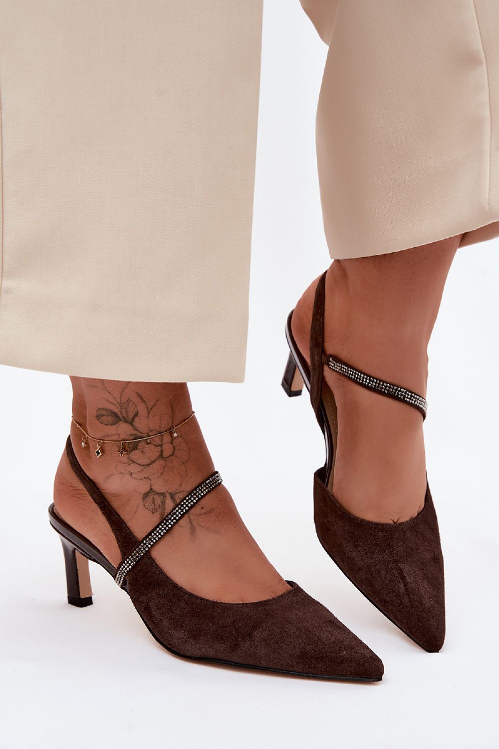 sandalen op hak model 229714 Step in style 