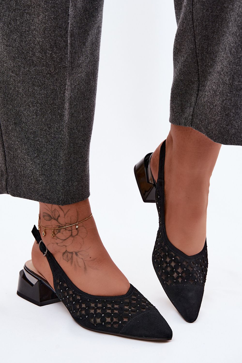 sandalen op hak model 229716 Step in style 