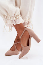 Pumps met dikke hak model 229736 Step in style 